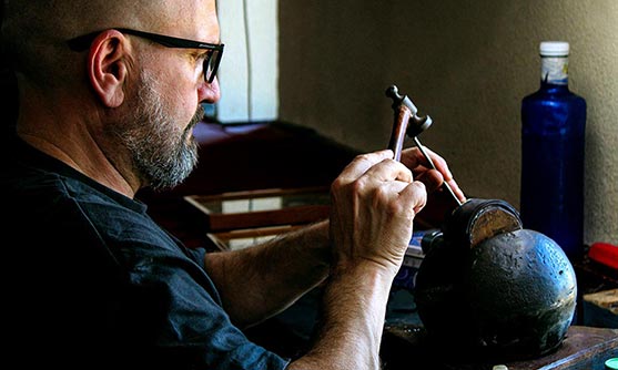 Artisanal Sword-Making Workshop